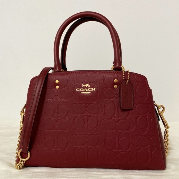 Coach Handbags - New Coach Mini Lillie Carryall In Signature Leather Purse